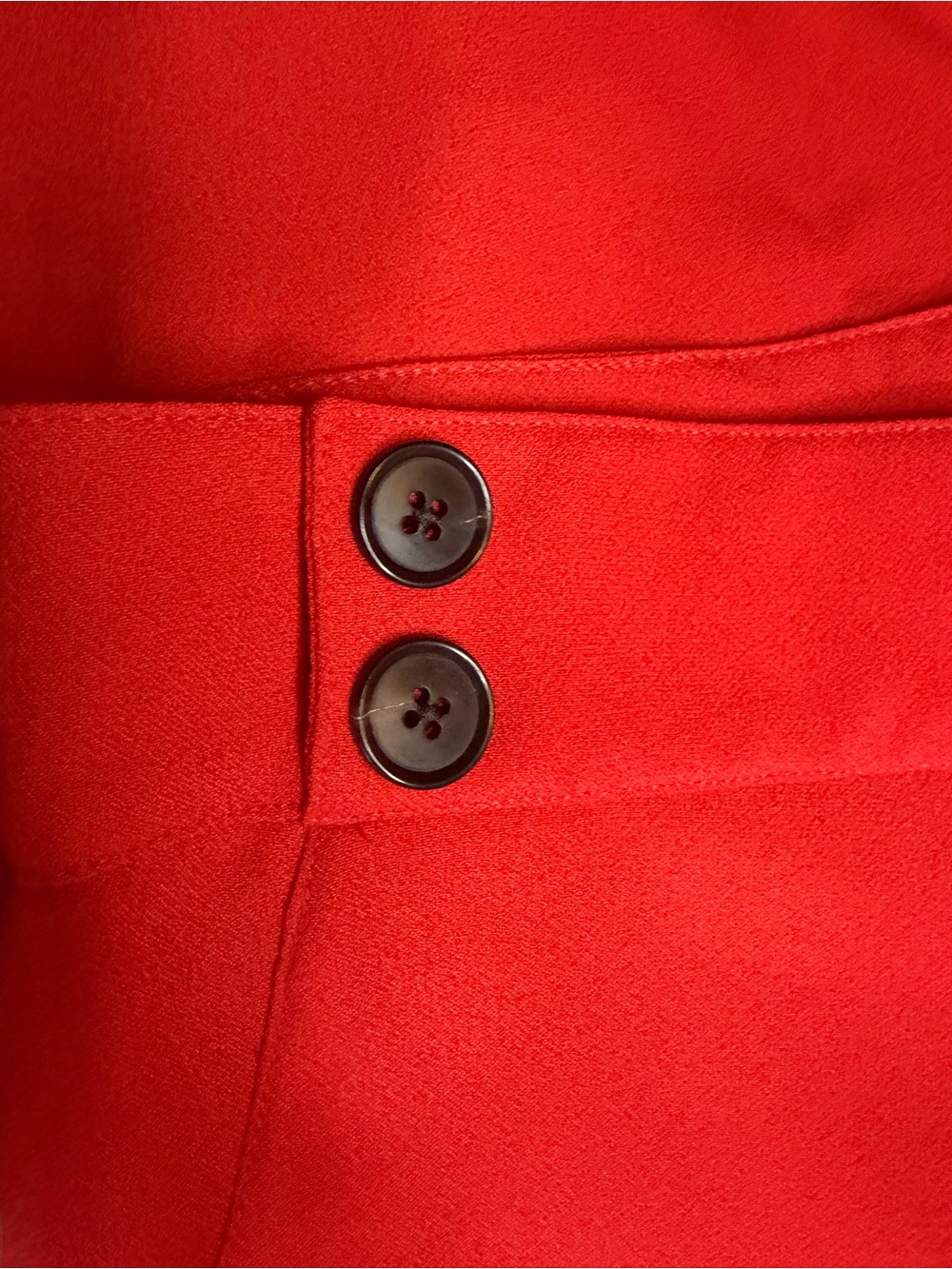 Veronica Beard Red Sailor Wide Leg Pants High Rise Trousers 8 Old Money French - Picture 10 of 14